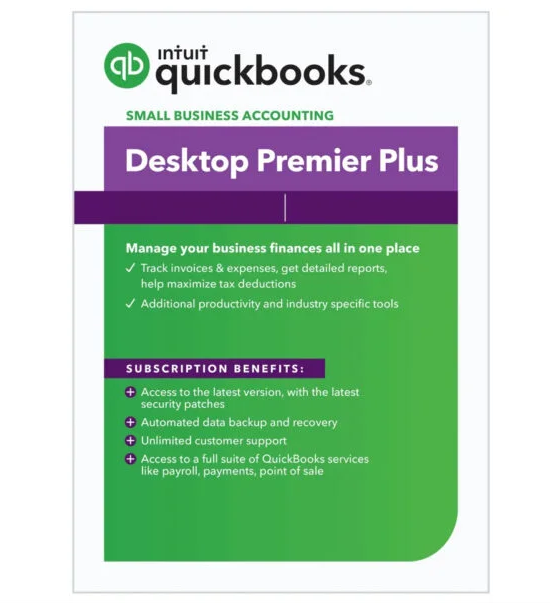 Quickbooks Desktop Premier Plus 2024 – 1 Year Subscription